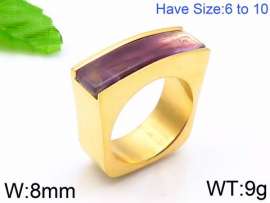 Stainless Steel Gold-plating Ring