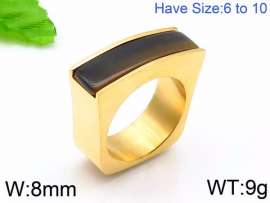 Stainless Steel Gold-plating Ring