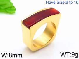 Stainless Steel Gold-plating Ring