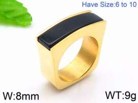 Stainless Steel Gold-plating Ring