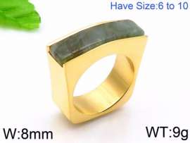 Stainless Steel Gold-plating Ring