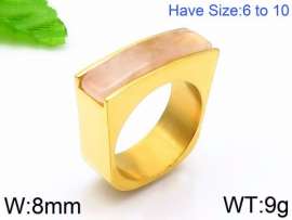 Stainless Steel Gold-plating Ring