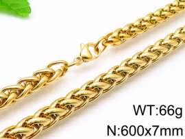 SS Gold-Plating Necklace