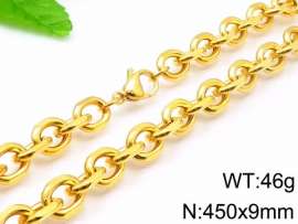 SS Gold-Plating Necklace