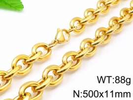 SS Gold-Plating Necklace