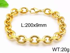 Stainless Steel Gold-plating Bracelet