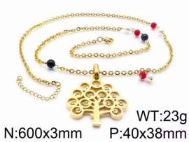 SS Gold-Plating Necklace