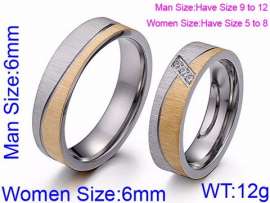 Stainless Steel Lover Ring