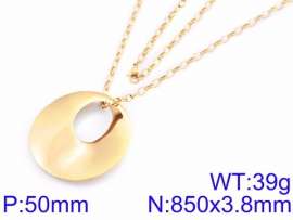 SS Gold-Plating Necklace