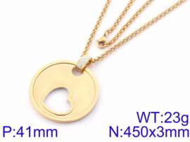 SS Gold-Plating Necklace