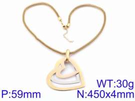 SS Gold-Plating Necklace