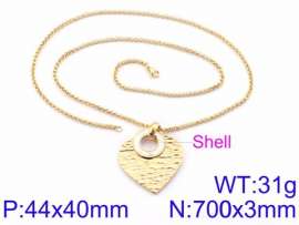 SS Gold-Plating Necklace