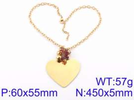 SS Gold-Plating Necklace