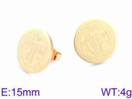 SS Gold-Plating Earring