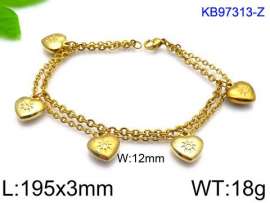 Stainless Steel Gold-plating Bracelet