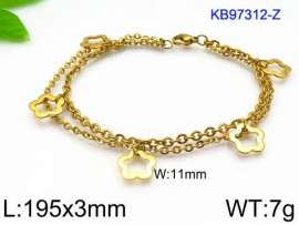 Stainless Steel Gold-plating Bracelet