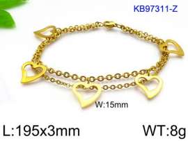 Stainless Steel Gold-plating Bracelet