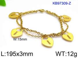 Stainless Steel Gold-plating Bracelet