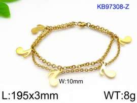 Stainless Steel Gold-plating Bracelet