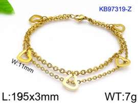 Stainless Steel Gold-plating Bracelet