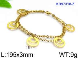 Stainless Steel Gold-plating Bracelet