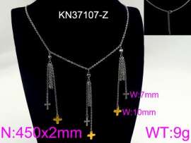 SS Gold-Plating Necklace