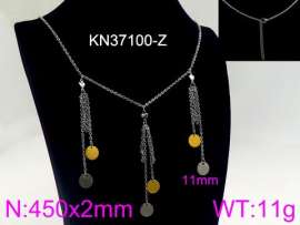 SS Gold-Plating Necklace