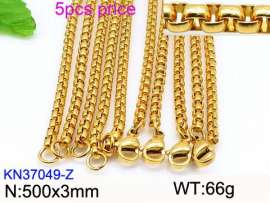 SS Gold-Plating Necklace