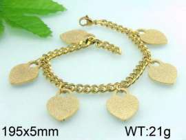 Stainless Steel Gold-plating Bracelet