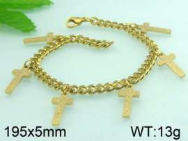 Stainless Steel Gold-plating Bracelet