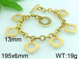 Stainless Steel Gold-plating Bracelet