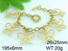 Stainless Steel Gold-plating Bracelet