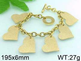 Stainless Steel Gold-plating Bracelet