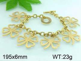 Stainless Steel Gold-plating Bracelet