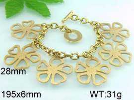 Stainless Steel Gold-plating Bracelet