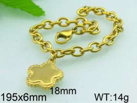 Stainless Steel Gold-plating Bracelet