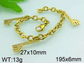 Stainless Steel Gold-plating Bracelet