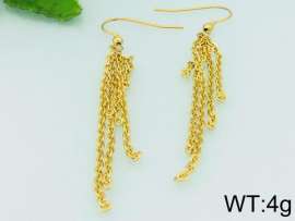 SS Gold-Plating Earring