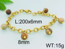 Stainless Steel Gold-plating Bracelet