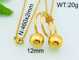 SS Gold-Plating Necklace