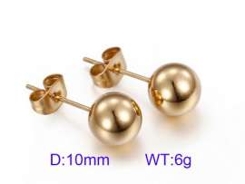 SS Gold-Plating Earring