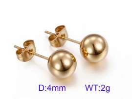 SS Gold-Plating Earring