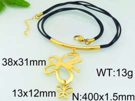 SS Gold-Plating Necklace