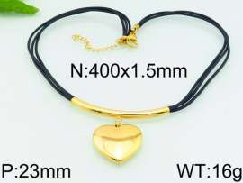 SS Gold-Plating Necklace