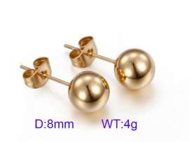 SS Gold-Plating Earring