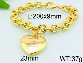 Stainless Steel Gold-plating Bracelet