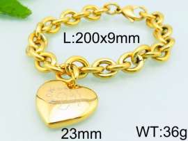 Stainless Steel Gold-plating Bracelet