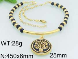 SS Gold-Plating Necklace