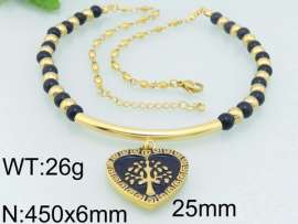 SS Gold-Plating Necklace