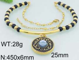 SS Gold-Plating Necklace